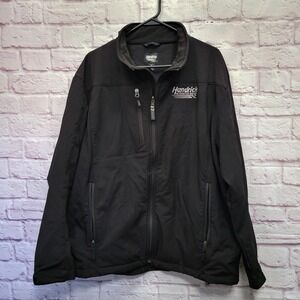 Hendrick Automotive Group Black Softshell Jacket XL Team Motorsport Racing Work
